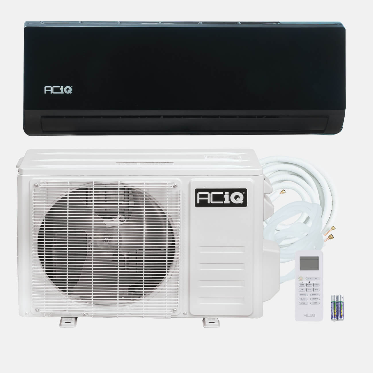 12,000 BTU 20 SEER2 ACiQ Essentials Single Zone Wall Mounted Mini Split System w/ WiFi - 115V - R454B