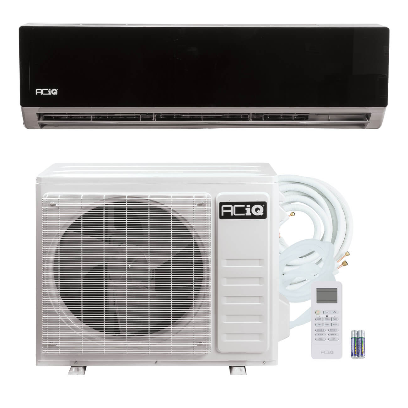 36,000 BTU 19 SEER2 ACiQ Essentials Single Zone Wall Mounted Mini Split System w/ WiFi - 230V - R454B