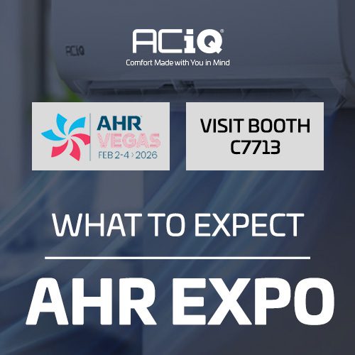 ACiQ AHR Expo 2026 Las Vegas booth C7713 HVAC industry event preview