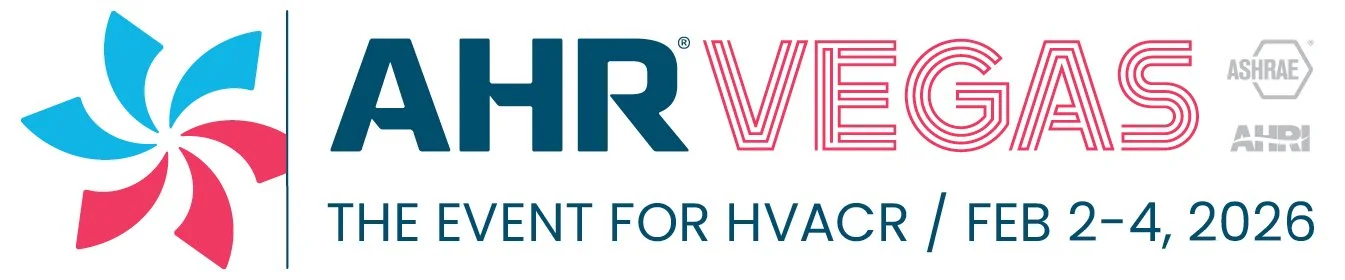 AHR Expo 2026 Las Vegas HVACR industry event logo and dates