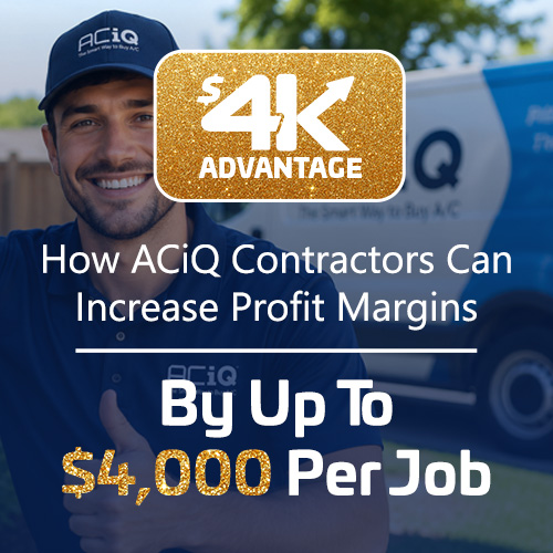 Increase profit margins with the ACiQ Dealer Program